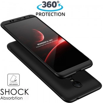 360 apsauga-dėklas juodas (REDMI 5)